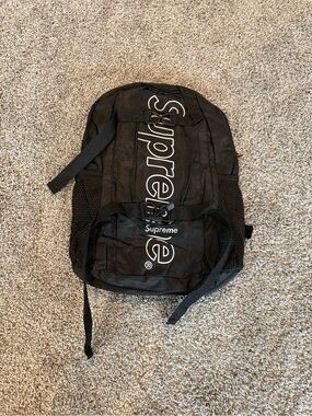 Supreme | Bags | Supreme Ss22 Reign 23 Backpack Black | Poshmark